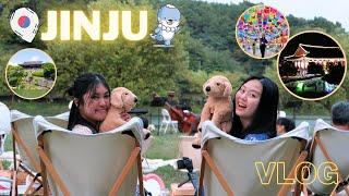 THIS riverside picnic is better than Han River?! | JINJU DAY 1: Cruise, Lanterns, Fortress, Hanbok