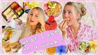 What I eat in a WEEK  Alles was ich in 1 Woche gegessen habe | MaVie Noelle