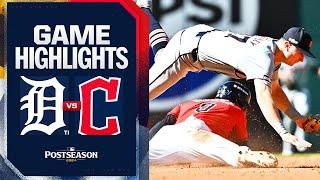 Tigers vs. Guardians ALDS Game 1 Highlights (10/5/24) | MLB Highlights