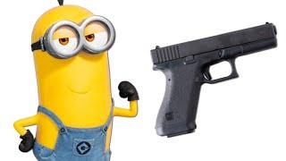 DESPICABLE ME 4 CHARACTERS AND THEIR FAVORITE WEAPONS (13+)