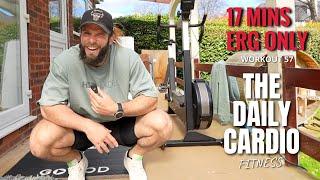 17 Minute At Home GARAGE GYM FUNCTIONAL FITNESS Follow Along Workout (Workout 57)