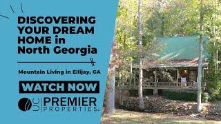 Beautiful Creekside Cabin For Sale | 141 Barnes Creek Drive Ellijay GA