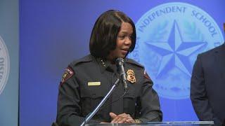 HISD police chief address safety protocol after campus stabbing, threats, hoaxes