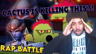 RAPPER REACTS TO Widowmaker vs. Cactus - Overwatch vs. Plants vs. Zombies - RAP BATTLE! (DGPRB)