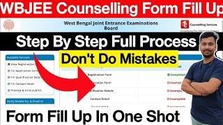 WBJEE Counselling Live | Wbjee Counselling Registration | Full Choice Filling 0-1 Lakh