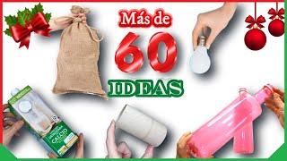 Más de 60 ideas low cost de ADORNOS NAVIDEÑOS para decorar el árbol de Navidad en 5 minutos  DIY
