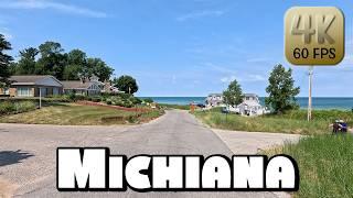 Driving Around Gorgeous Michiana, Michigan in 4k Video