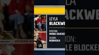 Leyla Blackwell drafted to San Diego Mojo Pro Volleyball Federation Nebraska Husker  11/25/24