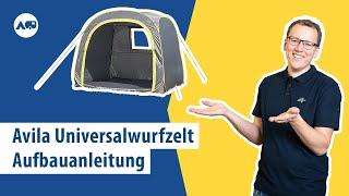 Berger Avila Universalwurfzelt - Abbauanleitung