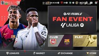 WOW!! LA LIGA FAN EVENT FC MOBILE 25 | FREE LA LIGA ICON HALL OF FAME & LEAGUE REWARDS FC MOBILE 25!