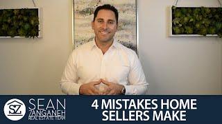 4 Mistakes to Avoid When Selling Your Home