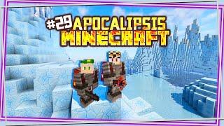 100 dias en APOCALIPSISMINECRAFT: Super MAZA y NIEVE #29