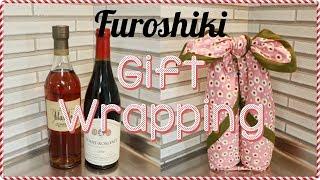 How to Gift Wrap Wine Bottles | How to Wrap Oddly Shaped Gifts | #CraftyMagicDecember