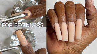 BEGINNER POLYGEL TUTORIAL | THE 2 BEAD METHOD | MISS NAILOLOGY