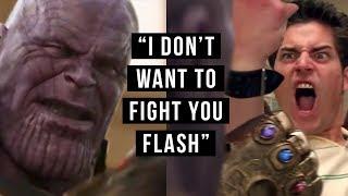 THANOS: I don't want to fight you Flash