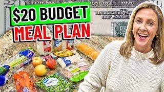 NEW $20 Budget Meal Plan in 2024!