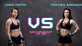 WMMA FULL FIGHT: Luana Santos vs Marjorie Barragan