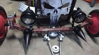 Radio flyer rat rod wagon