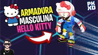 PK XD ARMADURA MASCULINA da HELLO KITTY Testando PODERES