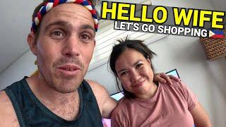 MY WIFE and OUR LIFE IN MANILA - First Time at the Cheapest Market (Becoming Filipino)