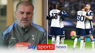 Ange Postecoglou: Tottenham have made "really good progress" since first 50 games in charge of team