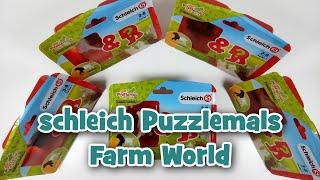 schleich Puzzlemals Farm World | UNBOXING