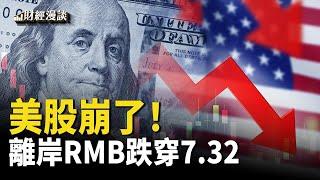 美股崩潰，鮑威爾說了什麼？人民幣跌穿7.32，中共金融遊戲有出路嗎【財經漫談】