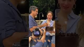 Richard Gomez Surprised a Birthday Cake