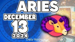 𝐀𝐫𝐢𝐞𝐬   A MIRACLE IS COMING  Horoscope for today DECEMBER 13 2024 #horoscope #new #tarot #zodiac