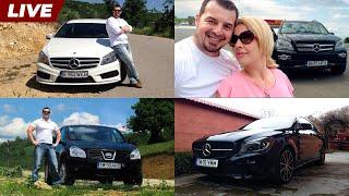 #LIVE  Mașinile Noastre în România: MBenz A-Klasse, CLA, GLK, Nissan Quashqai [Partea a III-a]!