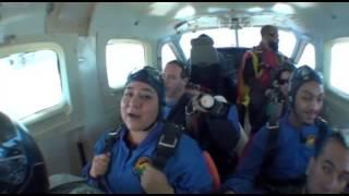 Angela Castillo SKYDIVES!!!!