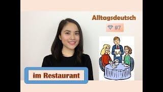 Alltagsdeutsch  #7 - Im Restaurant I Giao tiếp trong nhà hàng (A1 - A2)