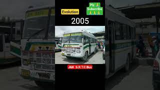 Evolution of J&k S. R. T. C Bus //   #evolution #jammu #kashmir #bus #srtc  @jammumotohub7146