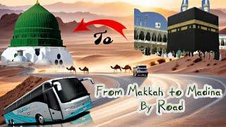 Makkah to Madina Journey by road | spiritual journey| spent Eid at Madina 2024️