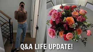 Q&A: long term goals, relationship status, current life era, etc!