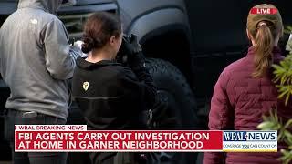 FBI executes search warrant at Garner home, searching vehicles in driveway