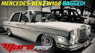 BENZ W108 GETS BAGGED! MARCARS REPRESENT!