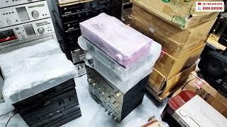 tổng hợp hàng lô, giá thanh lý amply 500k, đầu tape AKai, băng caset 20k