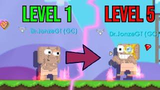 Upgrading Ancestral Lens of Riches From Level 1 to 5 - Growtopia