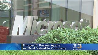 Microsoft Passes Apple As Most Valuable Company