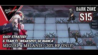 Path To Nowhere | Dark Zone S15 Miguel & Melanie Easy Strategy Ft. S0 Bianca Weakspot 6 Team