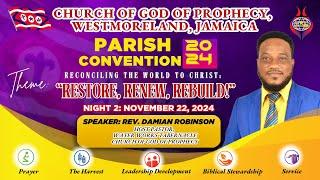 Westmoreland Biennial Parish Convention 2024 - Night 2