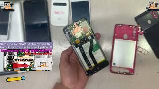 Samsung Galaxy A20s [SM A207F] {BIT 6} Test Point FRP Bypass By unlock tool One Click # A207F U6 FRP