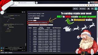 Earn FREE crypto 0.07 Ethereum every 3 minutes | Best for Christmas | Passive | no investment 2024