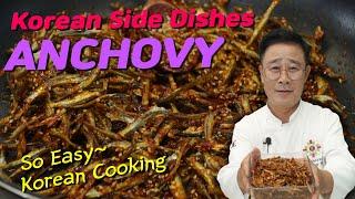 Kochujang Myeolchi Bokkeum (고추장 멸치볶음)ㅣStirfried Dried Anchovy Side Dishes KoreanㅣVery Easy!