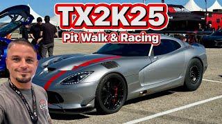 TX2K25 - The Super Bowl of Street Car Racing (Dodge Viper Crash)