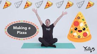 Making A Pizza (Kids Sing-Along) | Kids Music, Yoga and Mindfulness with Yo Re Mi