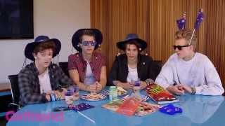 The Vamps taste test Australian food