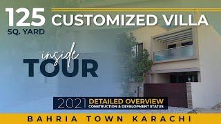 inside Tour of 125 Sq yards Villa in bahria town karachi | villa for sale in bahria town karachi