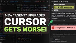 Cursor's NEW *Agent* Composer: The WORST Coding AGENT that I HAVE EVER SEEN (Beats Cline & Cascade?)